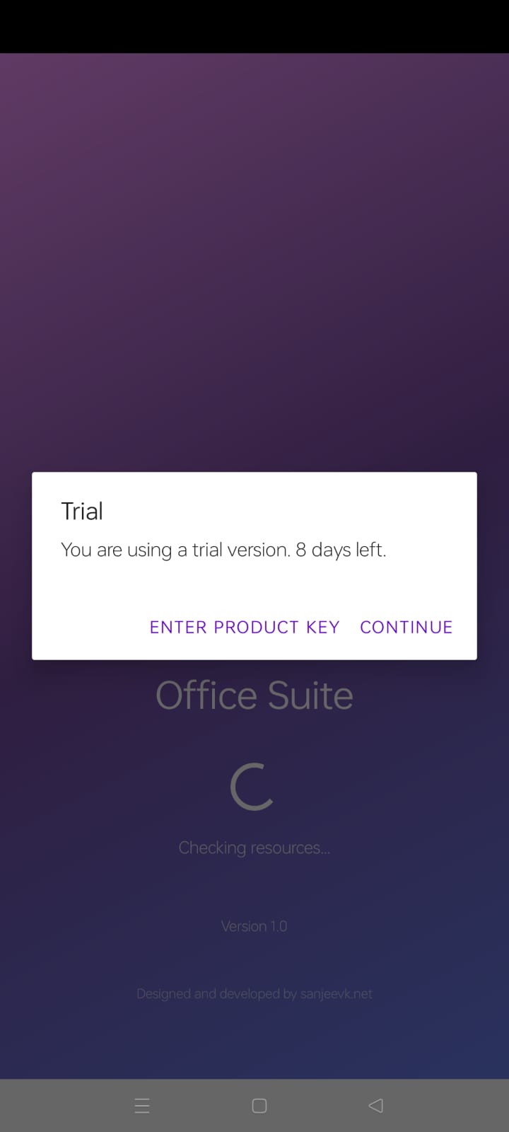 OfficeSuiteX mobile preview